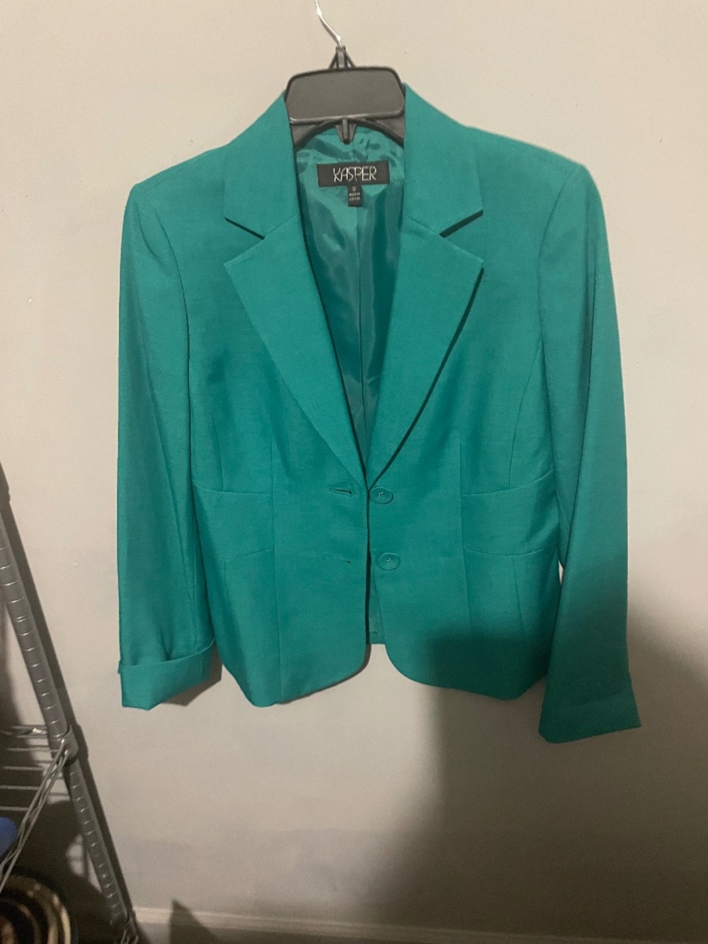 Kasper women’s size 8 green blazer